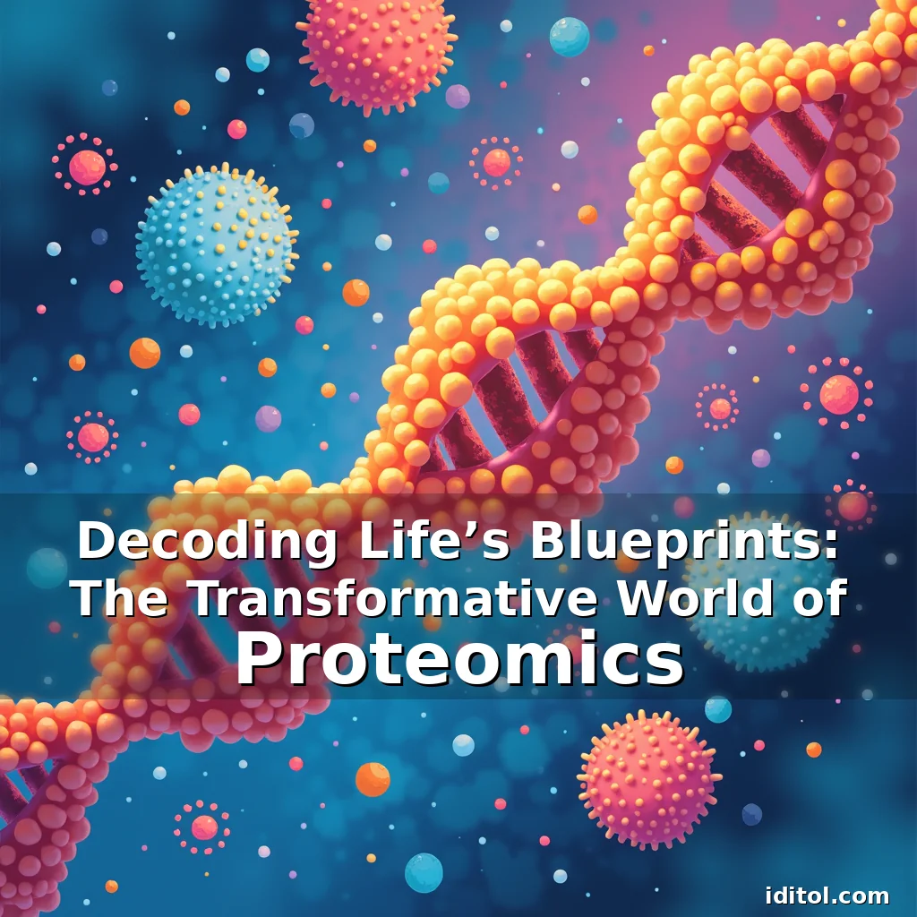 Read more about the article Decoding Life’s Blueprints: The Transformative World of Proteomics