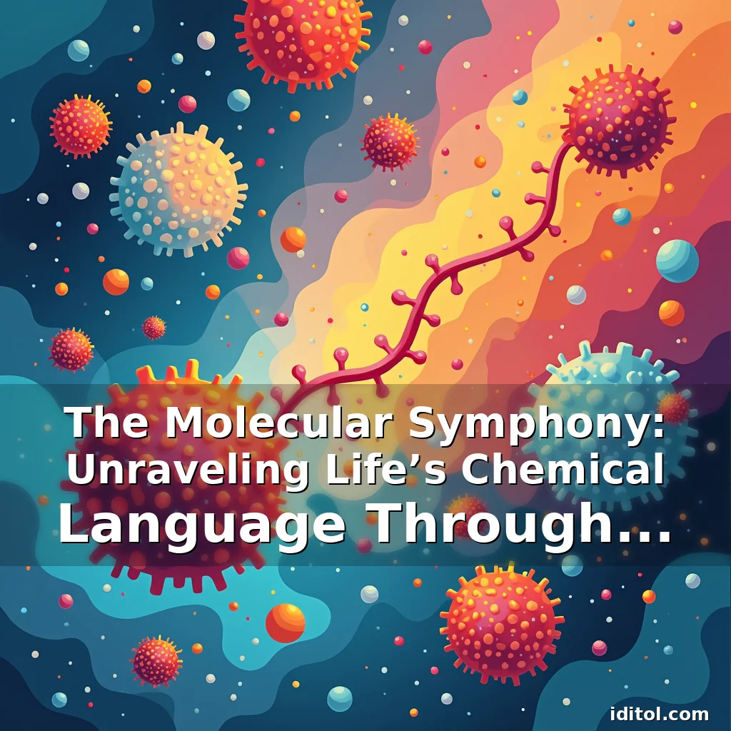 Read more about the article The Molecular Symphony: Unraveling Life’s Chemical Language Through Biochemistry