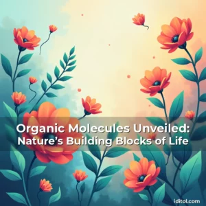 Read more about the article Organic Molecules Unveiled: Nature’s Building Blocks of Life
