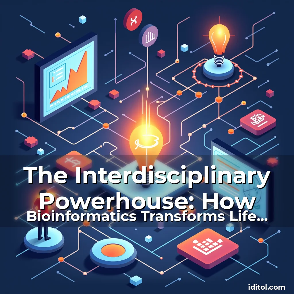 Read more about the article The Interdisciplinary Powerhouse: How Bioinformatics Transforms Life Sciences Through Data Science