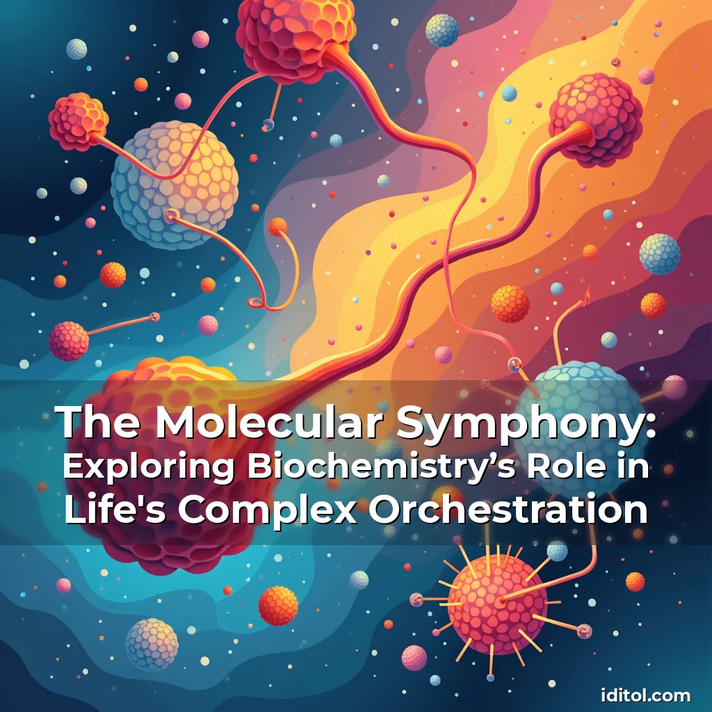 Read more about the article The Molecular Symphony: Exploring Biochemistry’s Role in Life’s Complex Orchestration