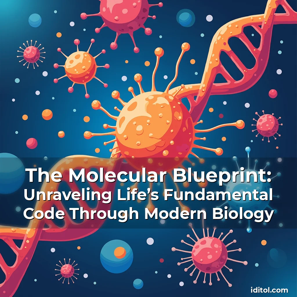 Read more about the article The Molecular Blueprint: Unraveling Life’s Fundamental Code Through Modern Biology