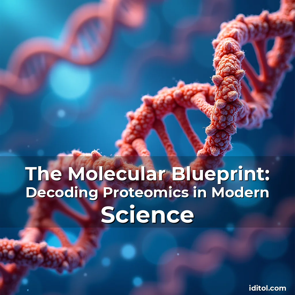 Read more about the article The Molecular Blueprint: Decoding Proteomics in Modern Science